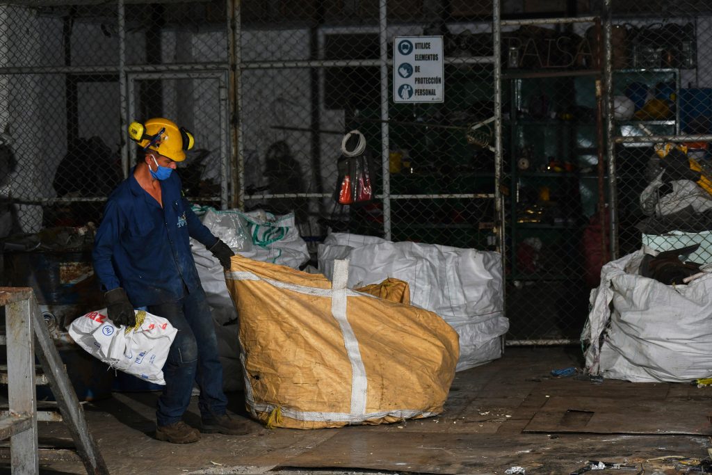 Separación de metales no ferrosos